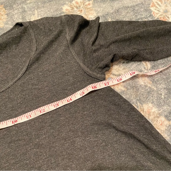 Ingrid and Isabel, Handkerchief Long Sleeve Tunic in Grey, Small (maternity) - Picture 14 of 14